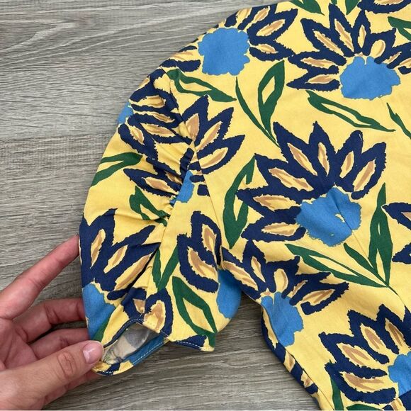 Zara, Trf collection, Sunflower Mini Dress_Small - Picture 5 of 8